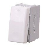 Intrerupator cu revenire Gewiss Top System, un modul, pentru sonerie, modular, IP20, alb