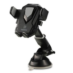 Suport Auto Telefon, Remax Transformer RM-C26, Brat Telescopic, Cu Ventuza Negru foto