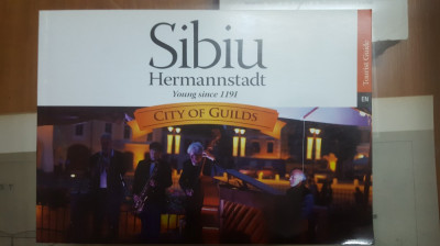 Sibiu, City of Guilds, Orașul Breslelor, Istorie, Hartă color, Artă. foto