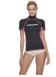 Cumpara ieftin Tricou de inot pentru femei Cressi Rash Guard, cu protectie solara UV UPF 50+, S 38 - OUTLET