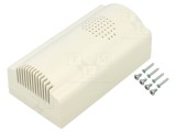 Carcasă: pt.alarmă X: 125mm Y: 67mm Z: 51mm ABS albe Serie: ALARM