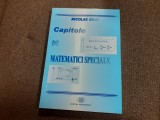 NICOLAE BOJA CAPITOLE DE MATEMATICI SPECIALE