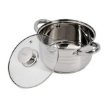 Semioala inox + capac,18x10.5 cm, 2.5L, MYRA, Heinner
