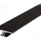 Profi Modul LED Negru 1m BACK10 Aluminiu Anodat - TOPMET