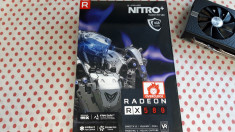 Placa video Sapphire Radeon RX 580, 4GB, GDDR5, 256 bit. foto