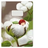Caiet A5, 24 file, 90g, Cotton soft, Tip 1
