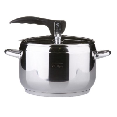 Oala sub presiune din inox, 3.5 L, Perfect Home foto