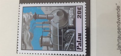 Palau-Transport,locomotive ,trenuri-,nestampilat MNH-(T6) foto