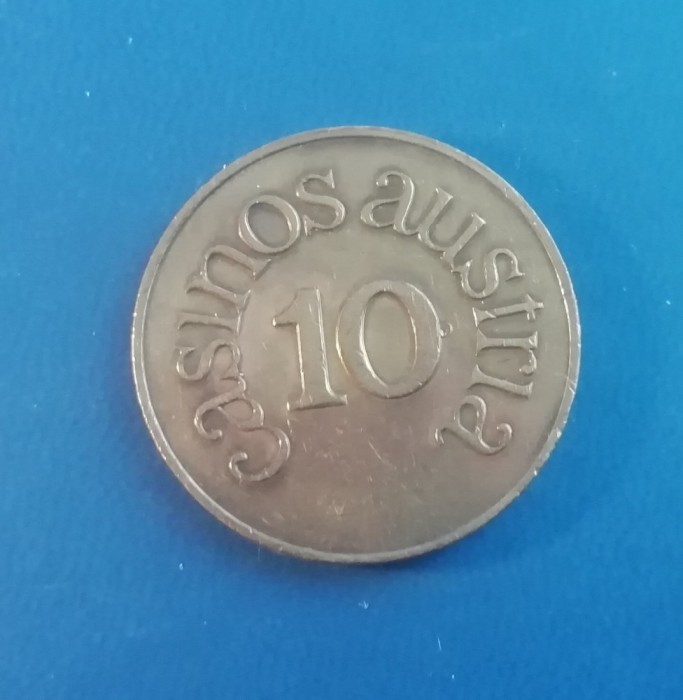 M3C1 101 - Jeton de colectie - foarte vechi - CASINOS AUSTRIA - 10