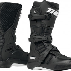 Cizme copii atv/cross Thor Blitz XR, culoare negru/alb marime 39 Cod Produs: MX_NEW 34110730PE