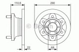 Disc frana IVECO DAILY III platou / sasiu (1999 - 2006) BOSCH 0 986 479 S95