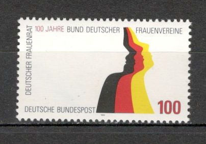 Germania.1994 100 ani Asociatiile de femei MG.831
