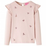 Gossi tricou pentru copii cu maneci lungi roz 92