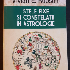 Stele fixe și constelații în astrologie - Vivian E. Robson