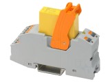 Releu interfață 24VDC, NC + NO x3
