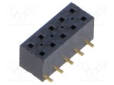 Conector PCB-PCB mamă 10 PIN 2mm TLE aurit SMT 3,2A - SAMTEC