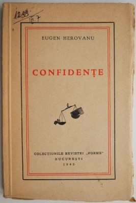 Confidente &amp;ndash; Eugen Herovanu foto