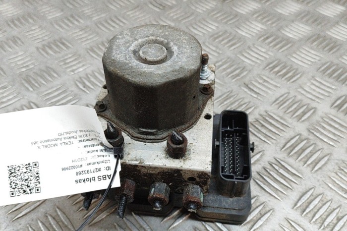 Pompa ABS TESLA MODEL X 2016 OEM: 1037797-00-D,0265255653,0265956391,2265106527 27193268