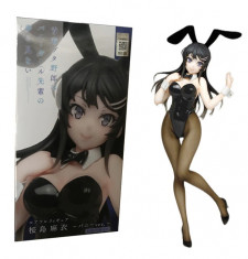 Figurina Rascal Does Not Dream Of Bunny Girl Sakurajima Mai anime 20 cm foto