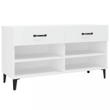 Cumpara ieftin Pantofar, alb, 102x35x55 cm, lemn compozit