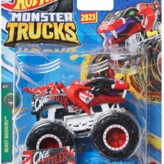 Masinuta Hot Wheels Monster Truck, Cage Rattler, HLR84