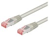 Cablu Patch S/FTP Cat6a LSZH Gri 10m, Goobay