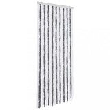 Cumpara ieftin Perdea pentru insecte, gri si alb, 56x200 cm, Chenille