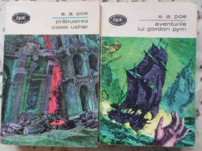 PRABUSIREA CASEI USHER. AVENTURILE LUI GORDON PYM VOL.1-2-E.A. POE-230726 foto
