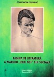 AS - CONSTANTIN STEFURIUC - PAGINA DE LITERATURA A ZIARULUI ZORI NOI DIN SUCEAVA