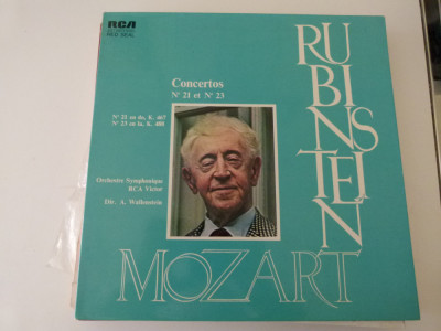 Mozart- piano co. 21, 23 - A. Rubinstein foto