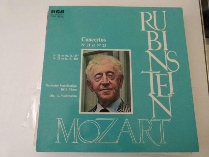 Mozart- piano co. 21, 23 - A. Rubinstein