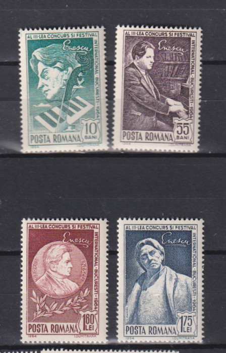 ROMANIA 1964 LP. 591 MNH