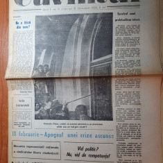 ziarul cuvantul 21 februarie 1990-interviu pavel campeanu