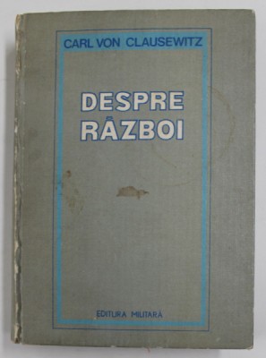 DESPRE RAZBOI de CARL VON CLAUSEWITZ , 1982 foto