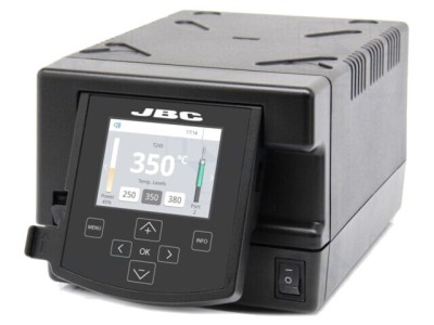 Stație de bază JBC TOOLS 150W 90-450&amp;deg;C cu Afișaj LCD ESD Ch: 2 foto