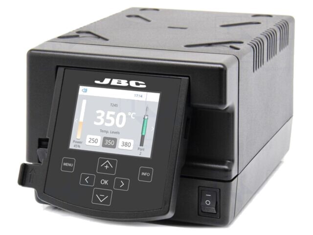 Stație de bază JBC TOOLS 150W 90-450&deg;C cu Afișaj LCD ESD Ch: 2