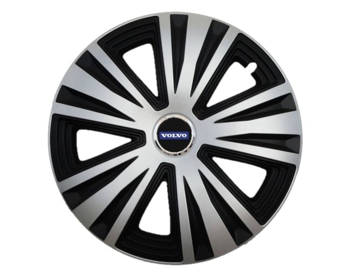 Set 4 Capace Roti Autohelix MSA&reg; potrivite jantelor de 16 inch, pentru Volvo, Glory Mix