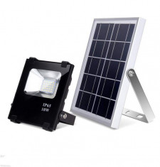 Reflector LED cu panou solar 20W IP65 foto