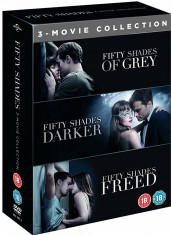 Filme Fifty Shades Of Grey Trilogy DVD BoxSet foto