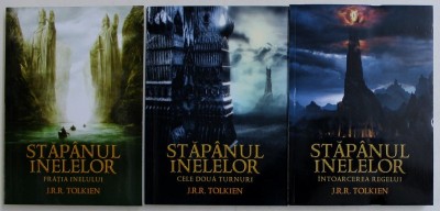 TRILOGIA STAPANUL INELELOR , VOLUMELE I - III de J.R.R. TOLKIEN , 2014 *EDITIE BROSATA foto