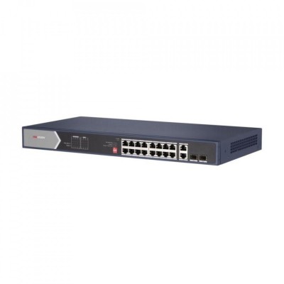 SWITCH GIGABIT 16PORTURI 4XHIPOE 12XPOE foto