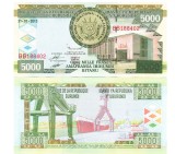 Burundi 5000 Francs 2013 P-48c UNC Bancnota Strană Africa Numismatică