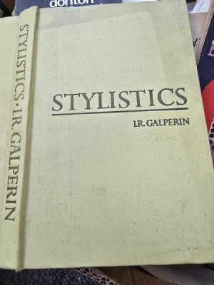 Stylistics - I.R. Galperin foto