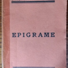 Cincinat PAVELESCU - EPIGRAME (prima editie - 1925)
