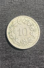 Moneda 10 rappen 1894 Elvetia, Europa