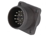 Conector Circular Soclu IP67 17 Pin Argintat Tată