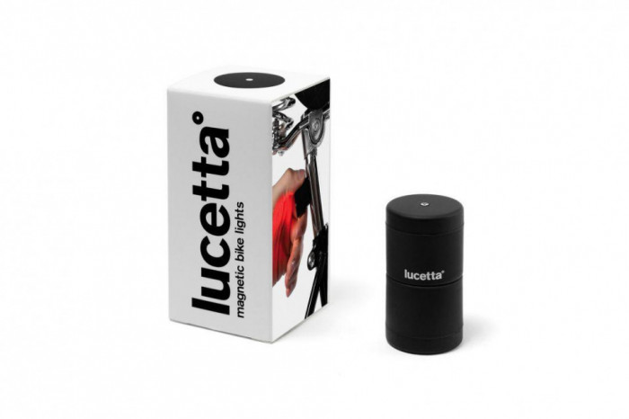 MAGNETIC BICYCLE LIGHT LUCETTA BLACK