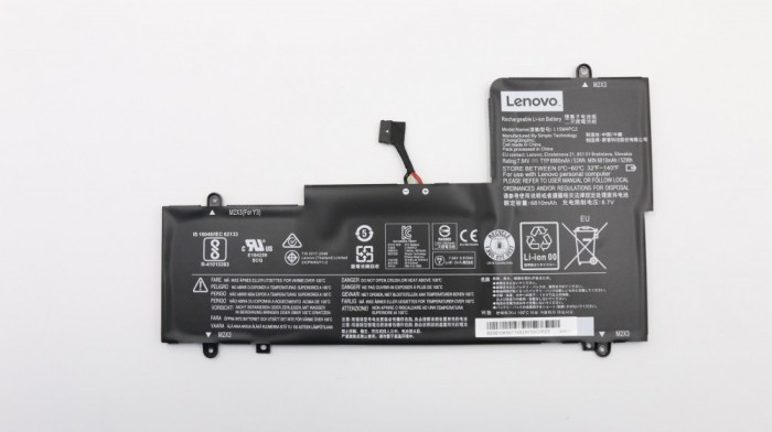 Baterie Laptop, Lenovo, Yoga 710-15IKB Type 80V5, 7.64V, 5B10K90778, 5B10K90802, L15L4PC2, L15M4PC2, 6810mAh, 53Wh