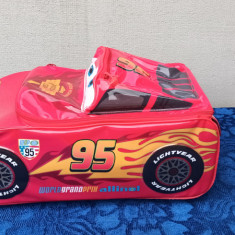 Cars Lightning McQueen | troler copii | tip cabina 57 cm rosu