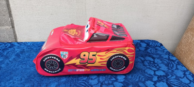 Cars Lightning McQueen | troler copii | tip cabina 57 cm rosu foto